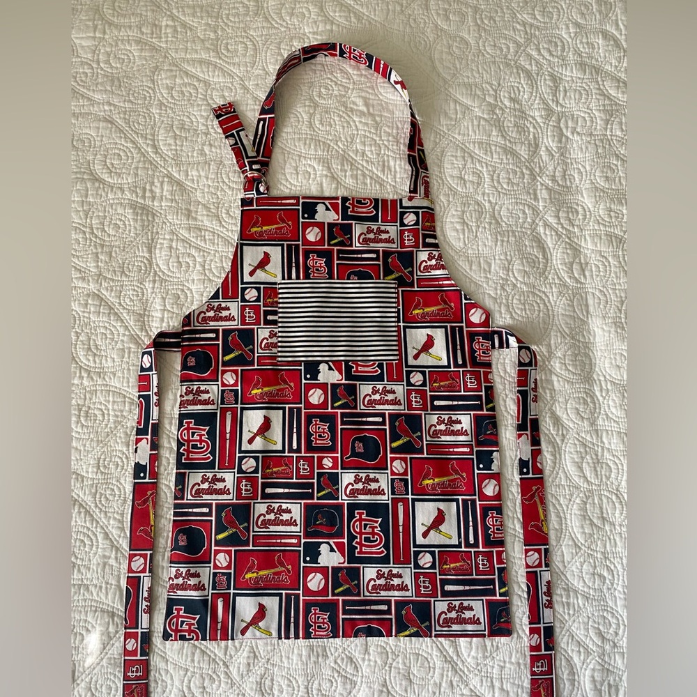 New Child Apron with Pocket - Reversible 2-Sided Custom Made St Louis Ca…